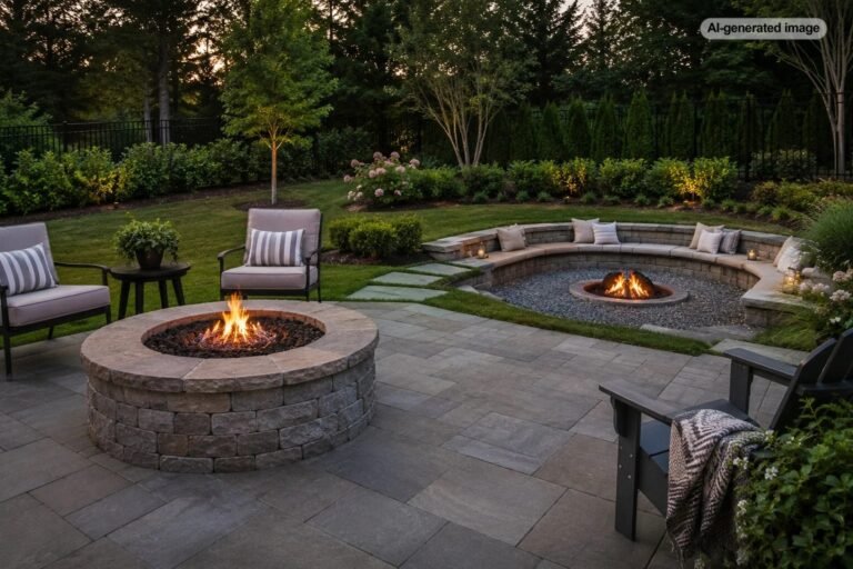 Should a Fire Pit Be Above or Below Ground?