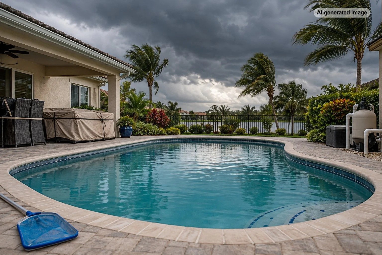 Should You Drain a Swimming Pool Before a Hurricane?