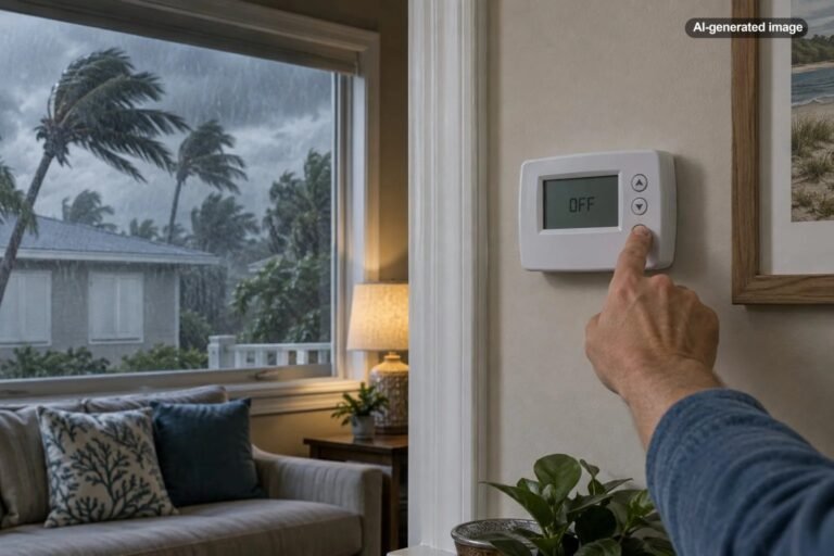 Should You Turn Off Your Air Conditioner During a Hurricane?