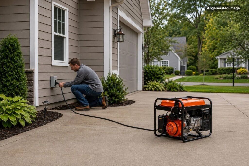 What Is the Safest Way to Use a Generator at Home?
