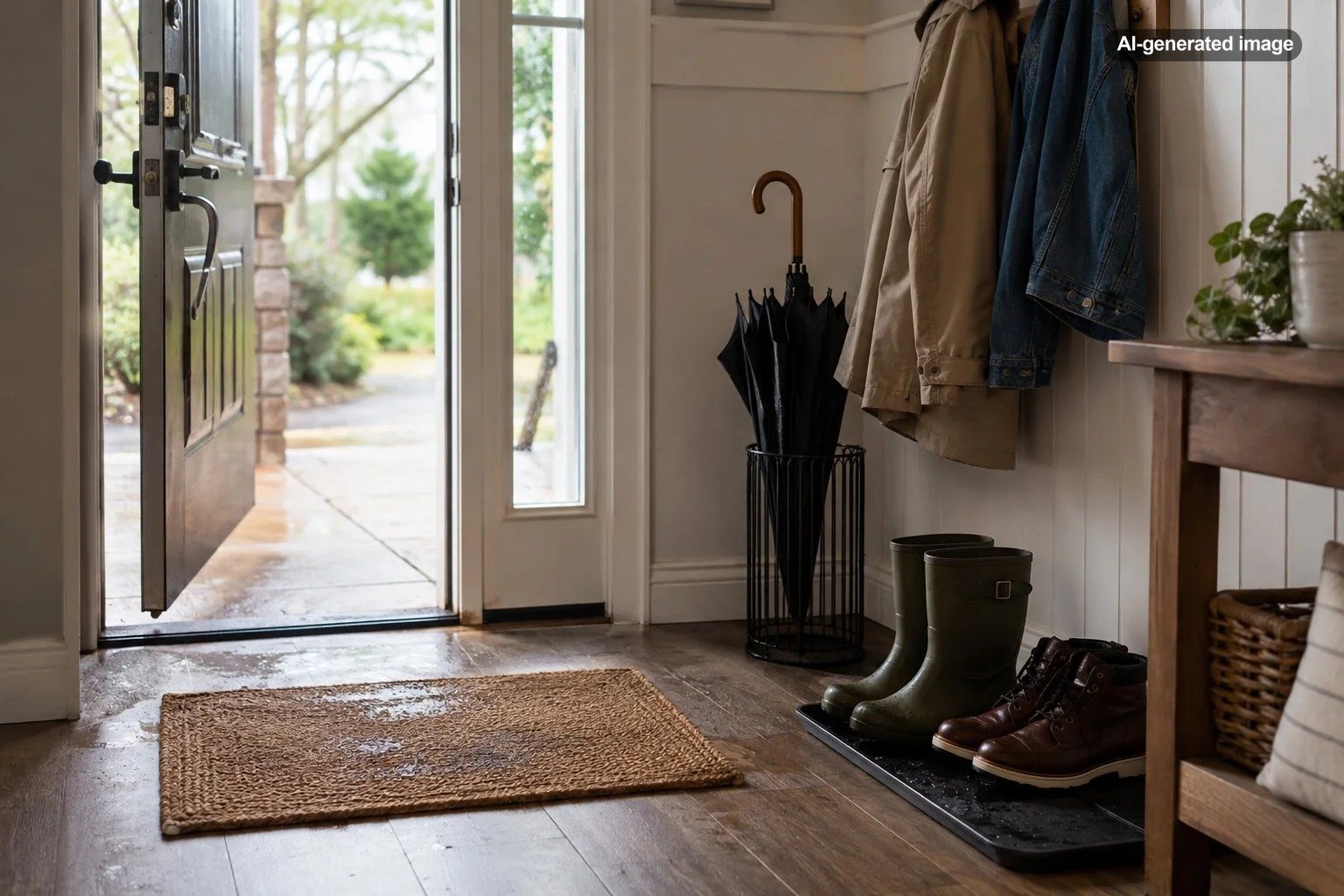 Why Does My Entryway Smell Damp?