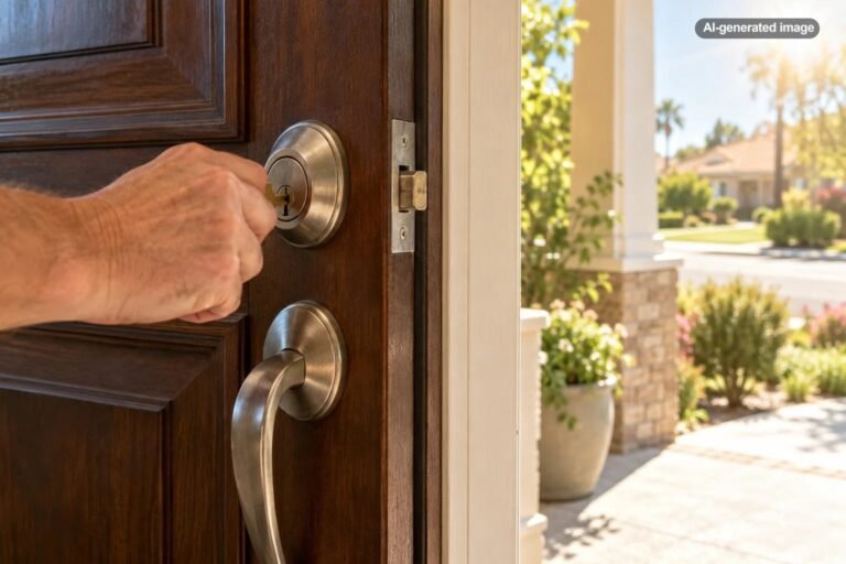 Why Does My Front Door Lock Stick in Hot Weather?