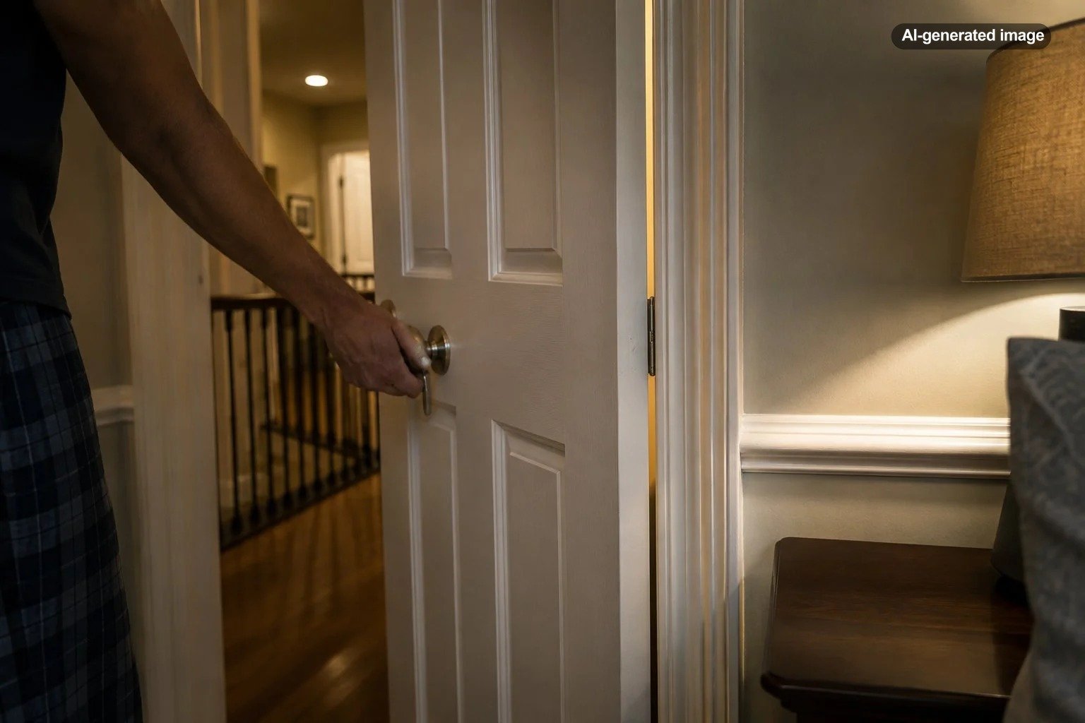 Why Does My Interior Door Stick Only at Night?