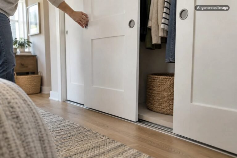 Why Does My Sliding Closet Door Rub Against the Track?