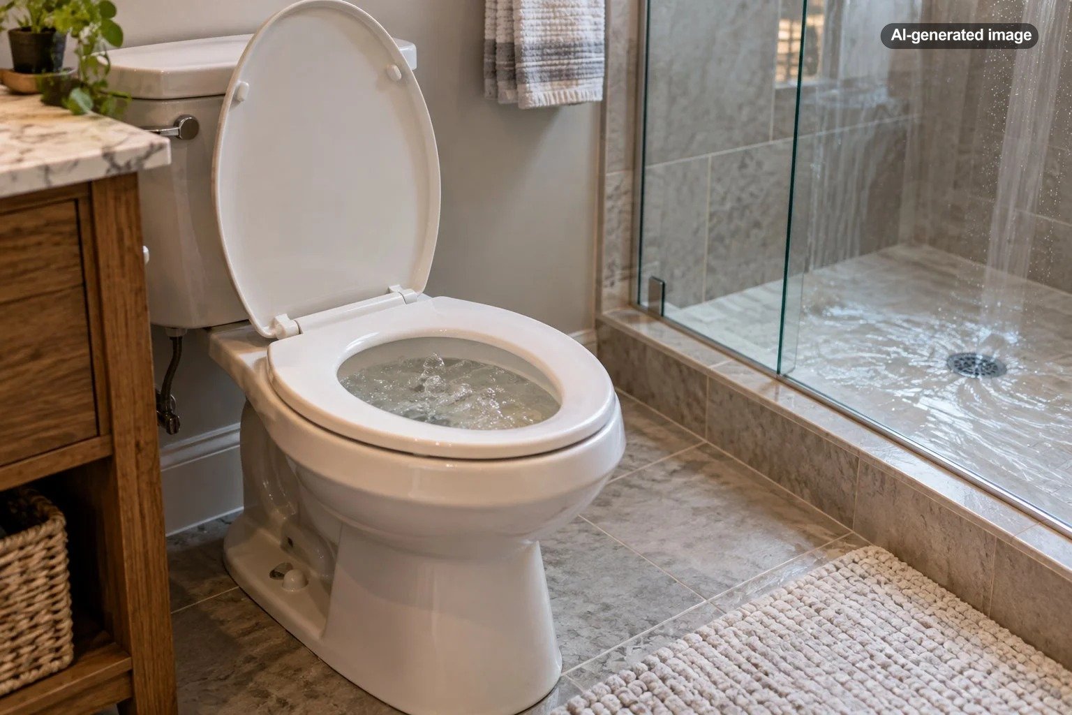 Why Does My Toilet Gurgle When the Shower Drains?