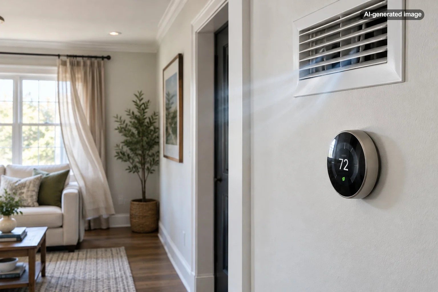Can a Nearby Air Vent Affect a Smart Thermostat Reading?