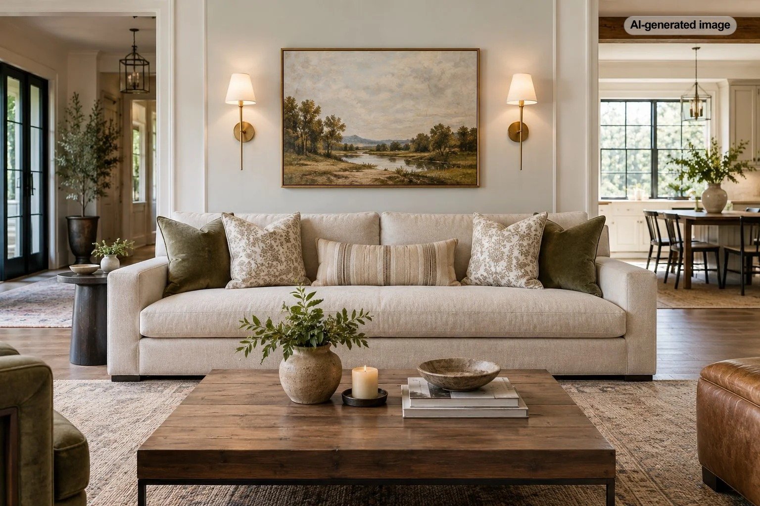 Can a Sofa Be Wider Than the Wall Behind It?