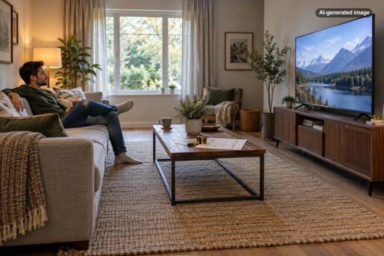 How Far Should a TV Be From the Sofa?