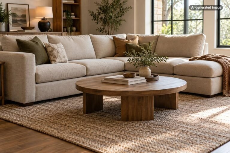 How High Should a Coffee Table Be Compared With a Sectional?