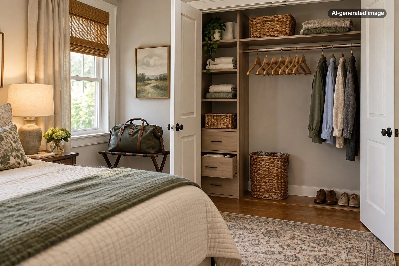 How Much Closet Space Should You Leave for Guests?