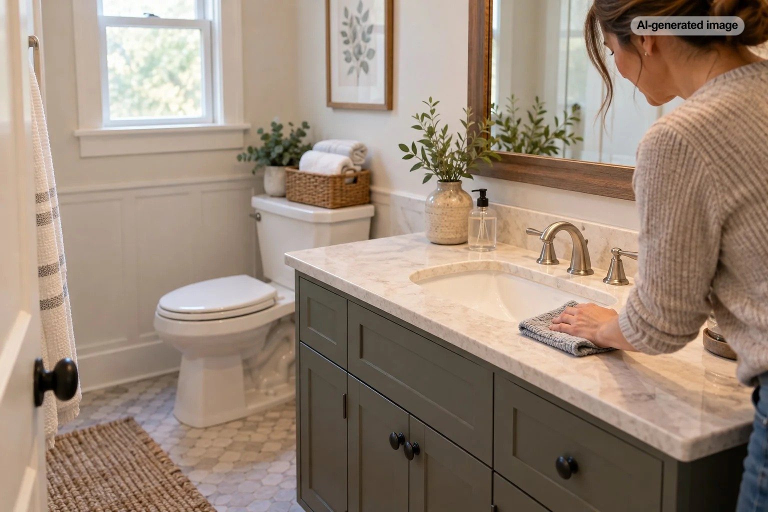 How Often Should You Clean an Unused Guest Bathroom?