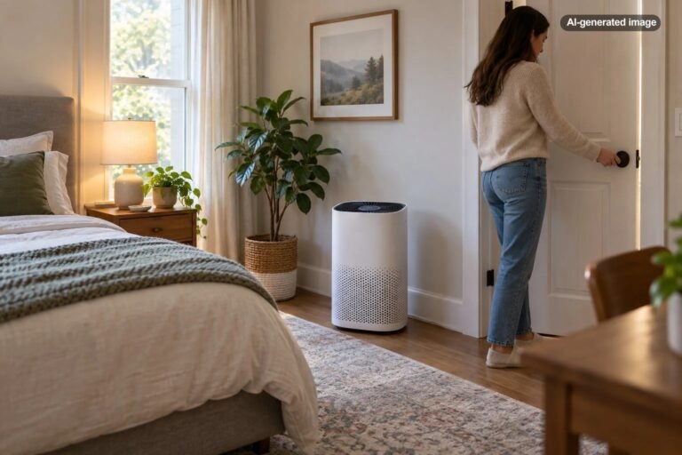 Should You Close the Door When Running an Air Purifier?