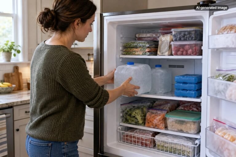 Should You Fill Empty Freezer Space Before a Power Outage?