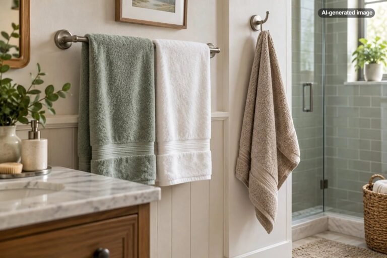 Should You Hang Towels on Hooks or Bars to Dry?