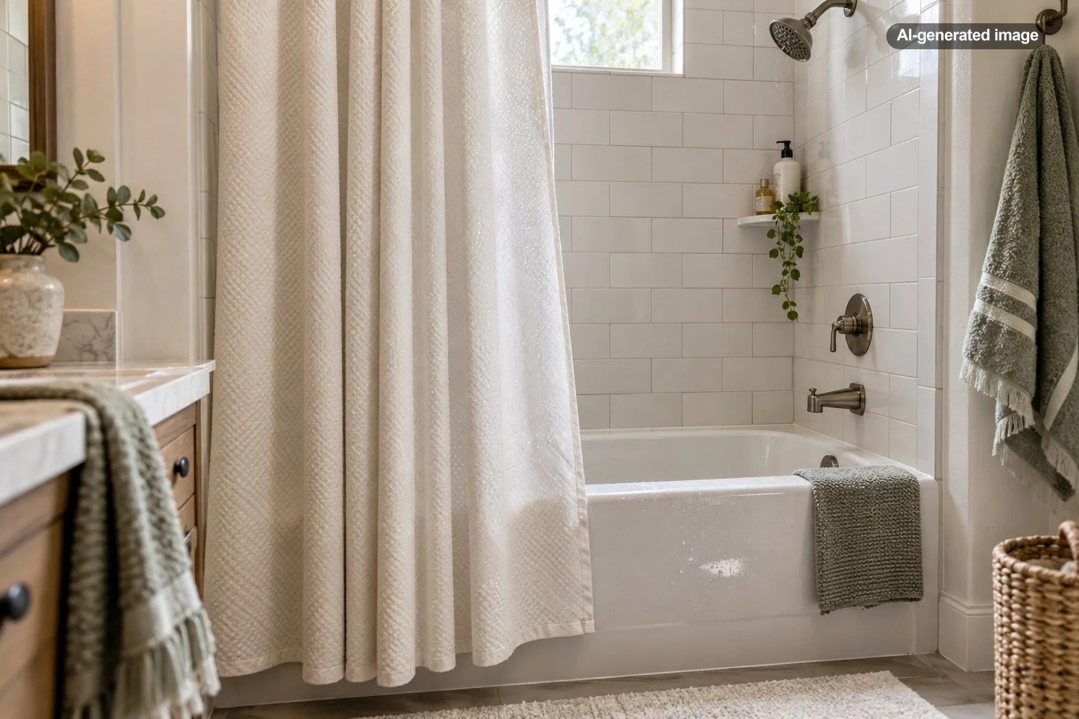 Should You Leave the Shower Curtain Open or Closed to Dry?
