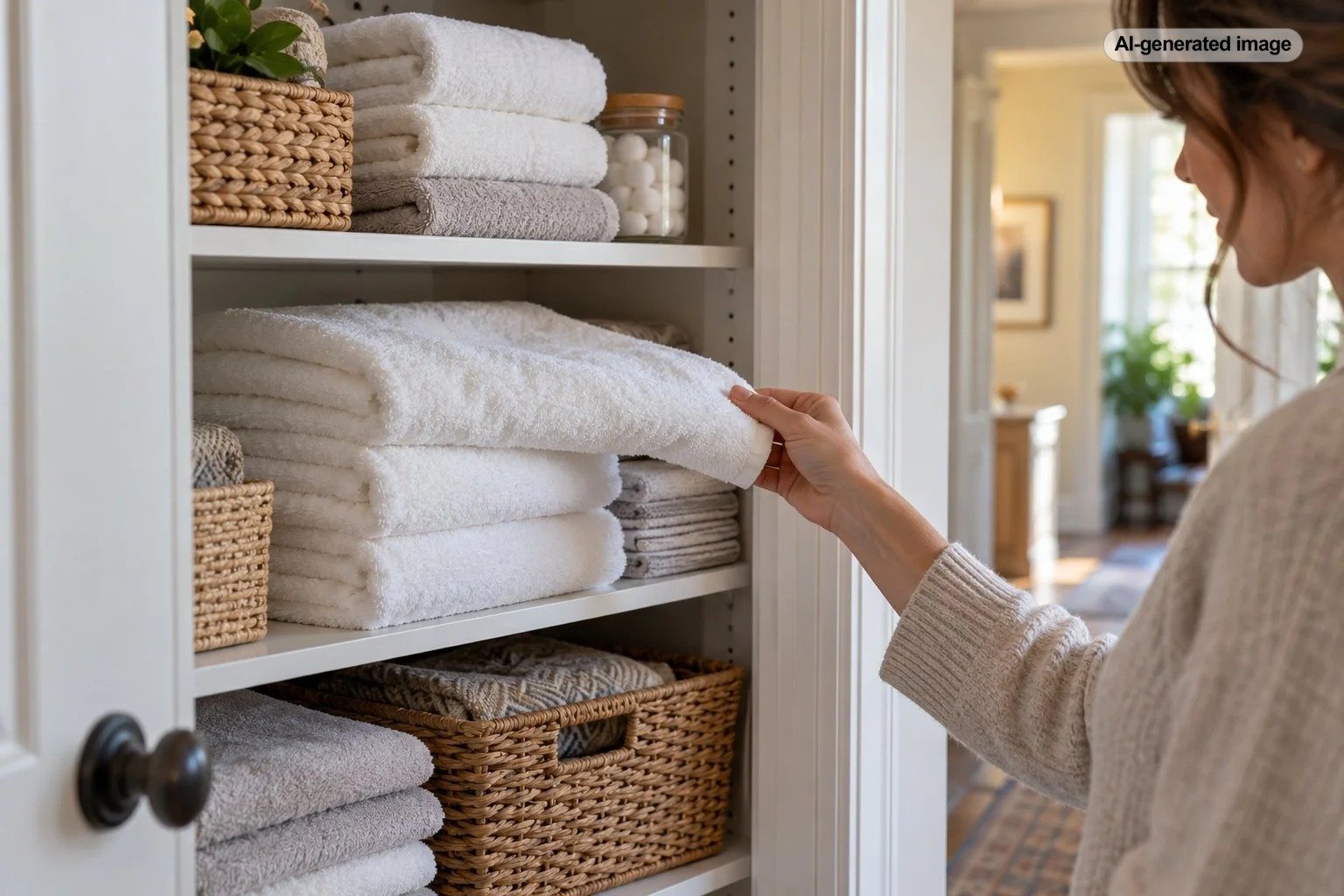 Why Do Clean Towels Smell Sour After Sitting in the Linen Closet?