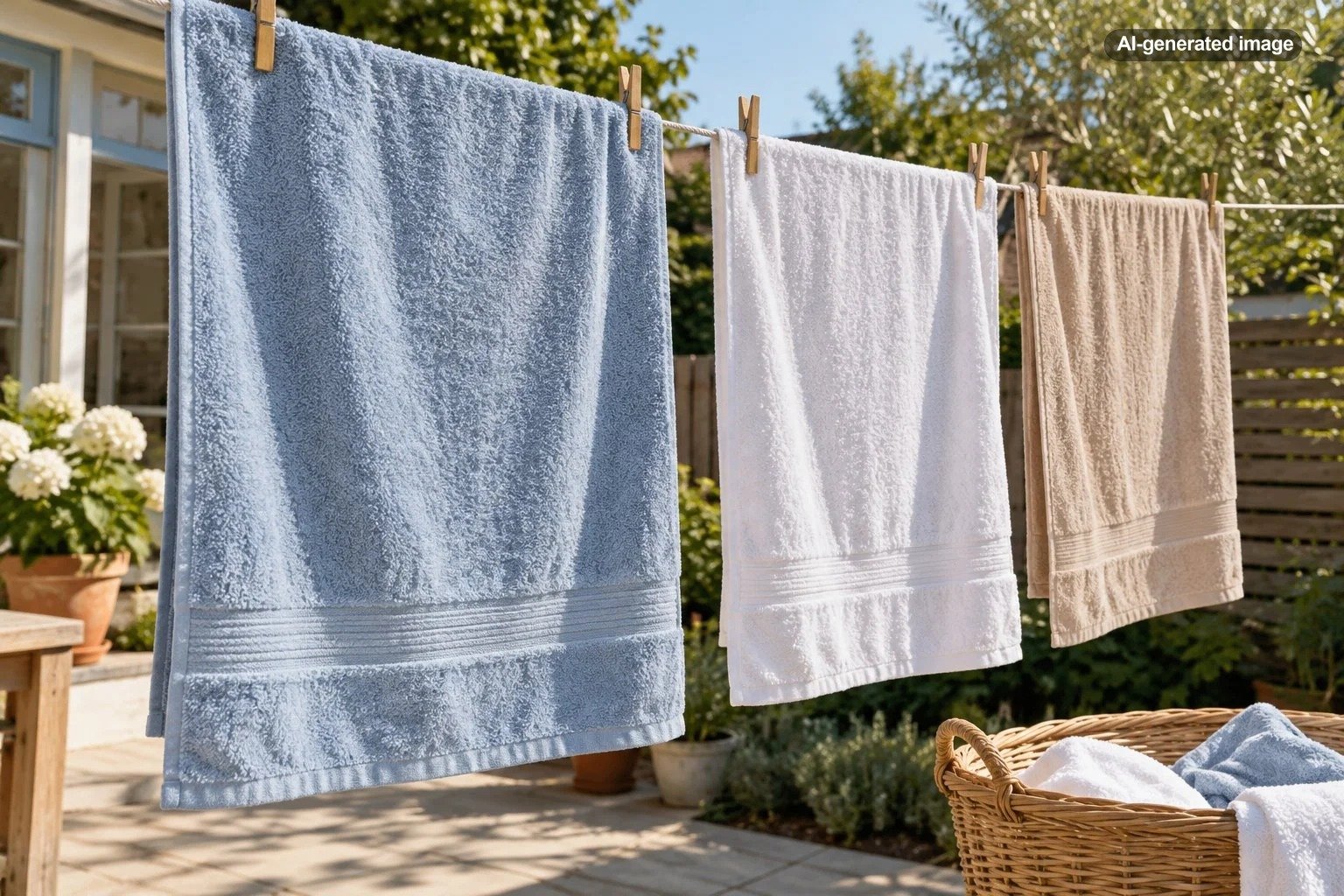 Why Do Towels Get Stiff When Dried Outside?