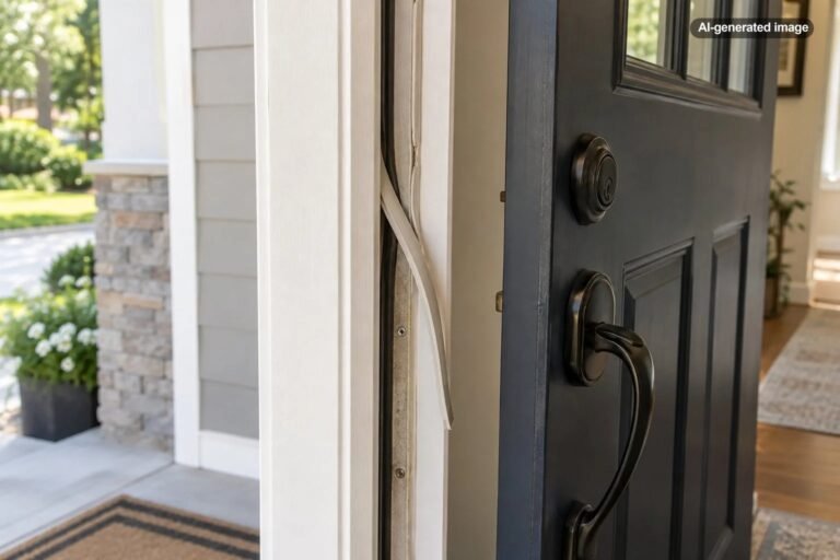 Why Does My Door Weatherstripping Keep Coming Loose?