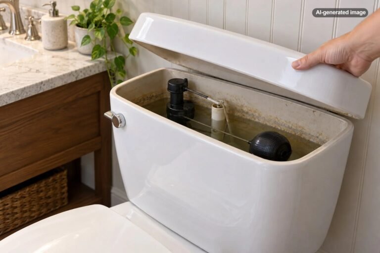 Why Does Toilet Tank Water Smell Musty?