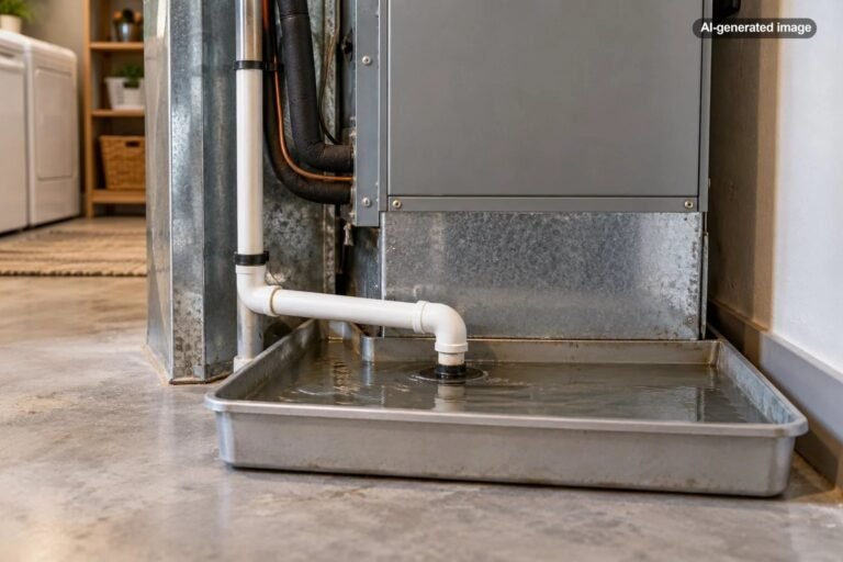 Why Does Water Keep Collecting in My AC Drain Pan?
